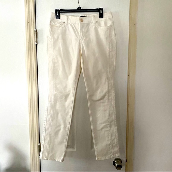 White House Black Market Denim - WHBM Slim Ankle Jeans Size 4 EUC